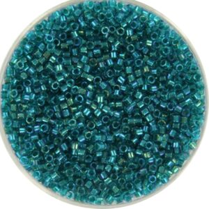 Miyuki Delica 11/0 DB2380 - Fancy Lined Teal