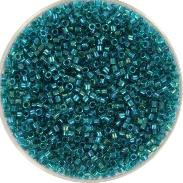 Miyuki Delica 11/0 DB2380 - Fancy Lined Teal