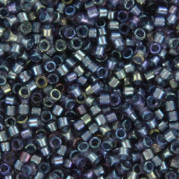 Miyuki Delica 11/0 DB2387 - Fancy Lined Tidal - imagine 2