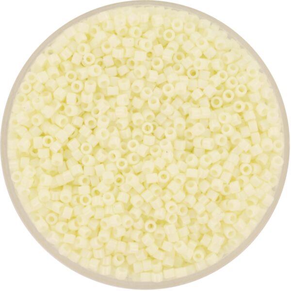 Miyuki Delica 11/0 DB2401 - Opaque Light Buttercream