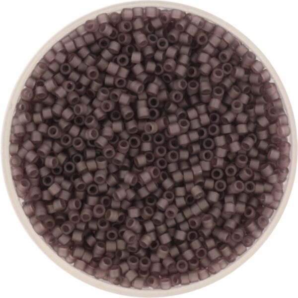 Miyuki Delica 11/0 DB2405 - Transparent Matte Dark Smoky Amethyst