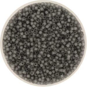 Miyuki Delica 11/0 DB2406 - Transparent Matte Charcoal