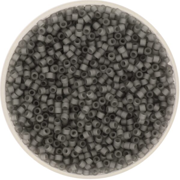 Miyuki Delica 11/0 DB2406 - Transparent Matte Charcoal