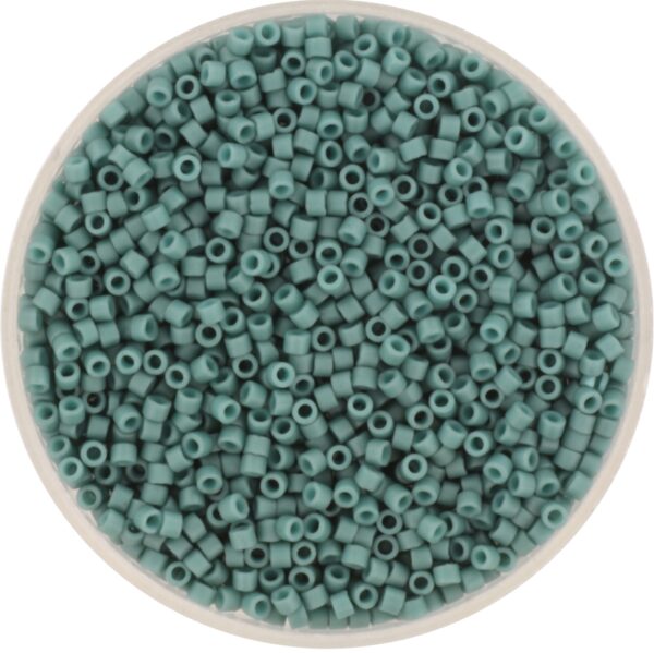 Miyuki Delica 11/0 DB2407 - Opaque Matte Eucalyptus