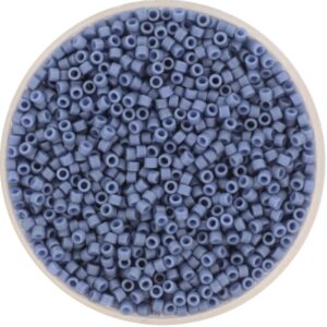 Miyuki Delica 11/0 DB2408 - Opaque Matte Steel Blue
