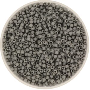Miyuki Delica 11/0 DB2409 - Opaque Matte Charcoal