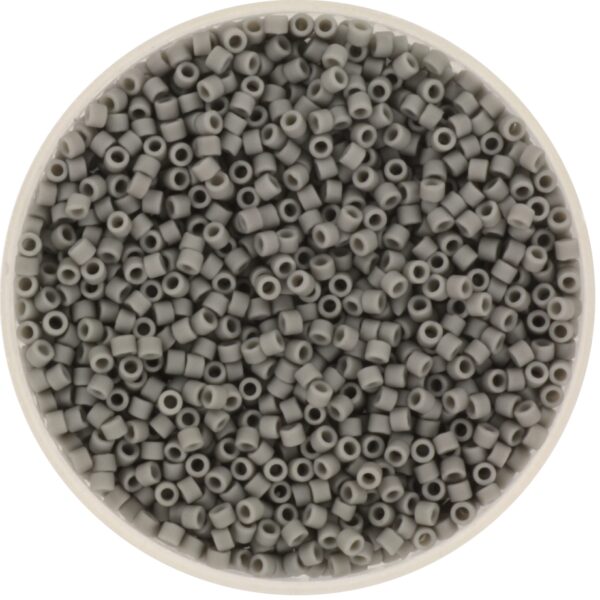 Miyuki Delica 11/0 DB2409 - Opaque Matte Charcoal