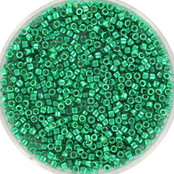 Miyuki Delica 11/0 DB2505 - Duracoat Galvanized Aqua Green