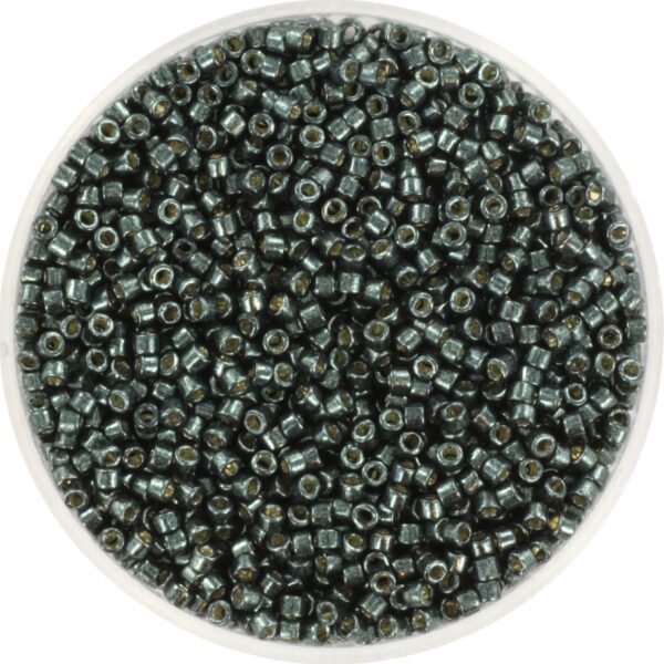 Miyuki Delica 11/0 DB2507 - Duracoat Galvanized Black Moss