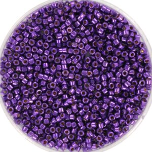 Miyuki Delica 11/0 DB2508 - Duracoat Galvanized Purple Orchid