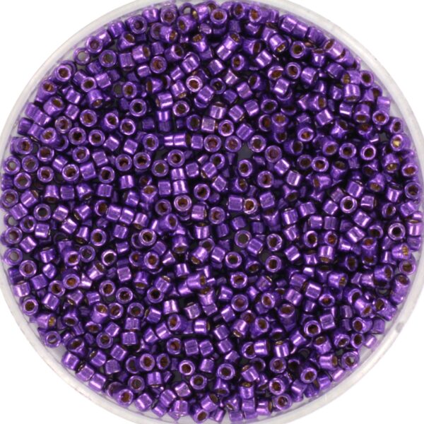 Miyuki Delica 11/0 DB2508 - Duracoat Galvanized Purple Orchid