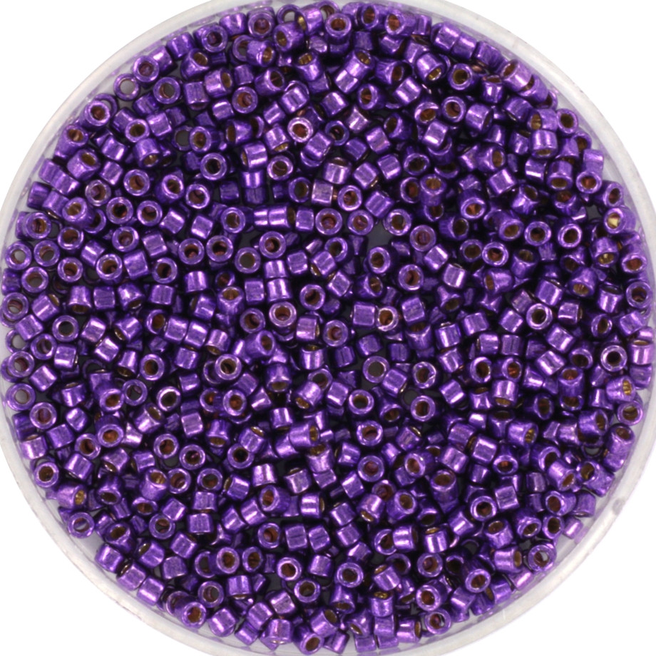 Miyuki Delica 11/0 DB2508 - Duracoat Galvanized Purple Orchid