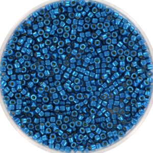 Miyuki Delica 11/0 DB2516 - Duracoat Galvanized Deep Aqua Blue