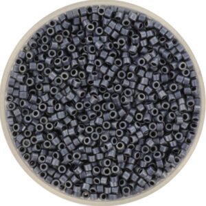 Miyuki Delica 11/0 DB0301 - Matte Gunmetal