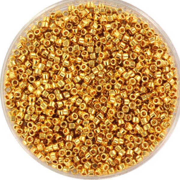 Miyuki Delica 11/0 DB0031 - 24kt Gold Plated