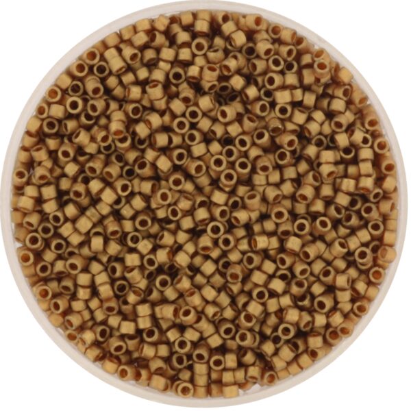 Miyuki Delica 11/0 DB0322L - Metallic Matte Light Bronze