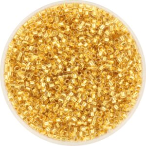 Miyuki Delica 11/0 DB0033 - 24kt Gold Lined Crystal