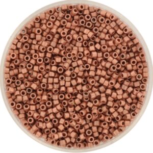 Miyuki Delica 11/0 DB0340 - Plated Matte Copper