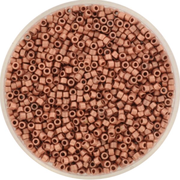 Miyuki Delica 11/0 DB0340 - Plated Matte Copper