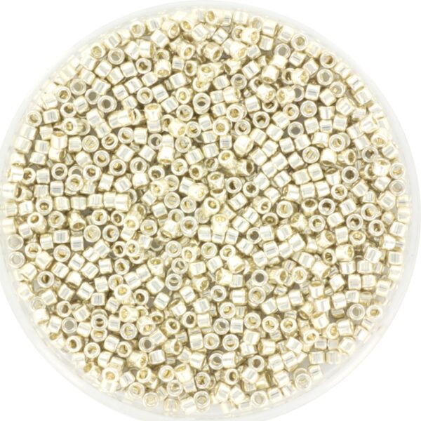 Miyuki Delica 11/0 DB0035 - Galvanized Silver