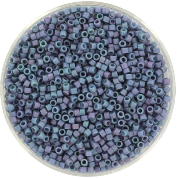 Miyuki Delica 11/0 DB0376 - Metallic Matte Luster Steel Blue