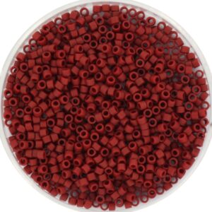 Miyuki Delica 11/0 DB0378 - Metallic Matte Brick Red