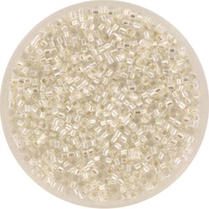 Miyuki Delica 11/0 DB0041 - Silverlined Crystal
