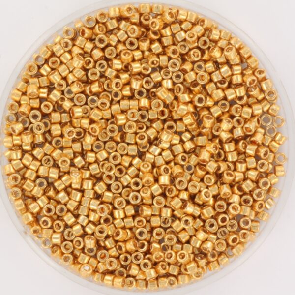 Miyuki Delica 11/0 DB0410 - Galvanized Yellow Gold