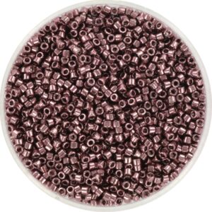 Miyuki Delica 11/0 DB0454 - Galvanized Smoky Amethyst