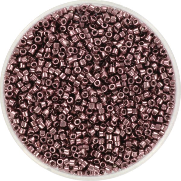 Miyuki Delica 11/0 DB0454 - Galvanized Smoky Amethyst