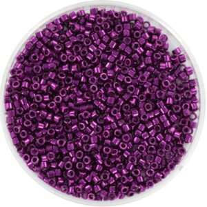 Miyuki Delica 11/0 DB0463 - Galvanized Dark Magenta