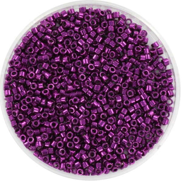 Miyuki Delica 11/0 DB0463 - Galvanized Dark Magenta