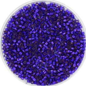Miyuki Delica 11/0 DB0610 - Silverlined Dyed Dark Violet