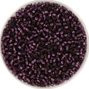 Miyuki Delica 11/0 DB0611 - Silverlined Dyed Wine