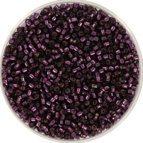 Miyuki Delica 11/0 DB0611 - Silverlined Dyed Wine