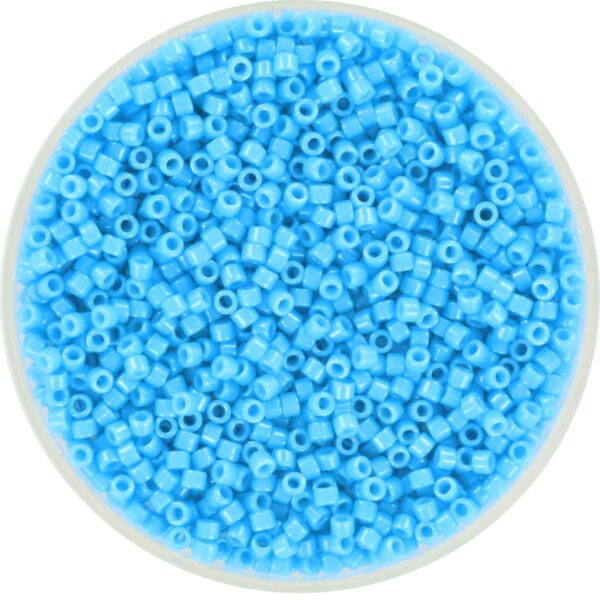 Miyuki Delica 11/0 DB0659 - Opaque Dyed Dark Turquoise Blue