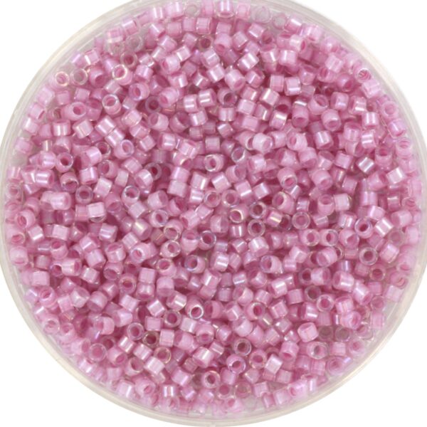 Miyuki Delica 11/0 DB0072 - Orchid Lined Crystal Luster