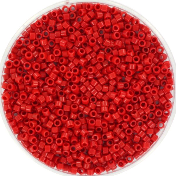 Miyuki Delica 11/0 DB0723 - Opaque Red