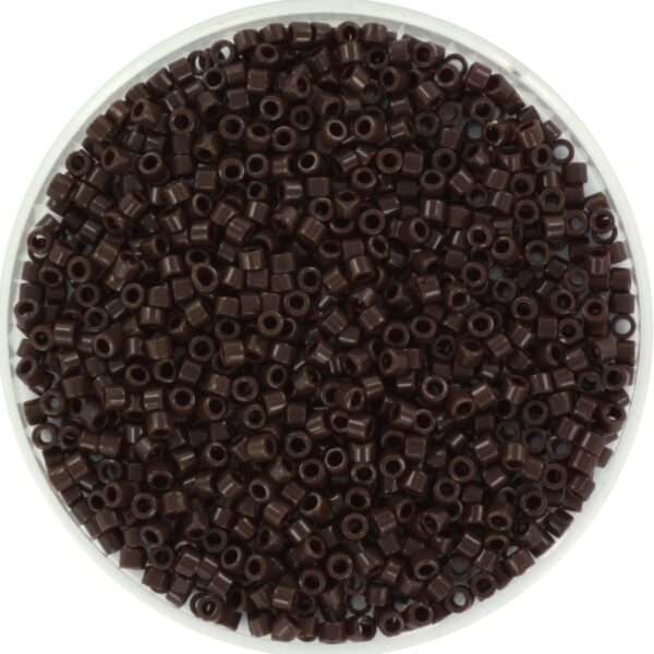 Miyuki Delica 11/0 DB0734 - Opaque Chocolate