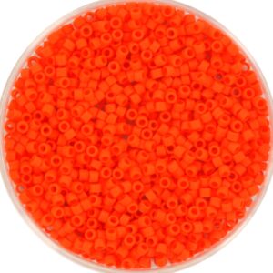 Miyuki Delica 11/0 DB0752 - Opaque Matte Orange