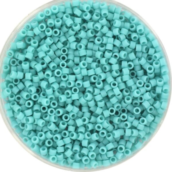 Miyuki Delica 11/0 DB0759 - Opaque Matte Turquoise Green