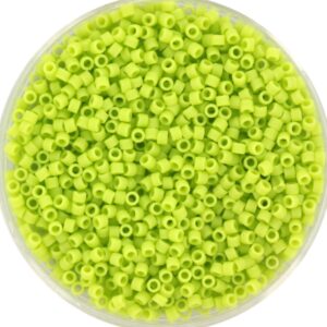 Miyuki Delica 11/0 DB0763 - Opaque Matte Chartreuse