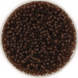 Miyuki Delica 11/0 DB0769 - Transparent Matte Root Beer