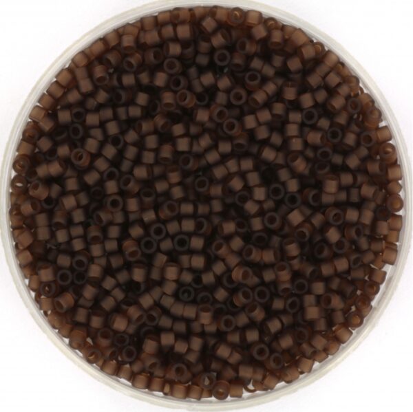 Miyuki Delica 11/0 DB0769 - Transparent Matte Root Beer