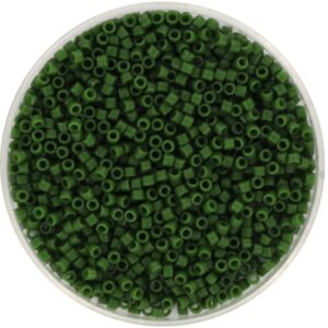 Miyuki Delica 11/0 DB0797 - Opaque SF Dyed Jade Green