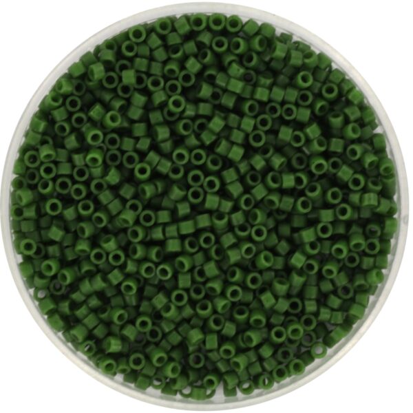 Miyuki Delica 11/0 DB0797 - Opaque SF Dyed Jade Green