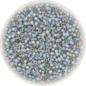 Miyuki Delica 11/0 DB0863 - Transparent Matte AB Gray