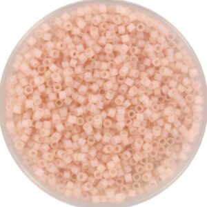 Miyuki Delica 11/0 DB0868 - Transparent Matte AB Pink Mist