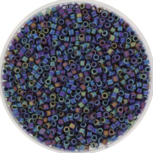 Miyuki Delica 11/0 DB0871 - Opaque Matte AB Black