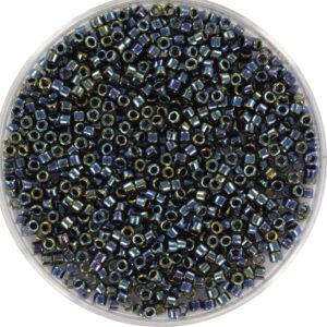 Miyuki Delica 11/0 DB0006 - Metallic Iris Gunmetal